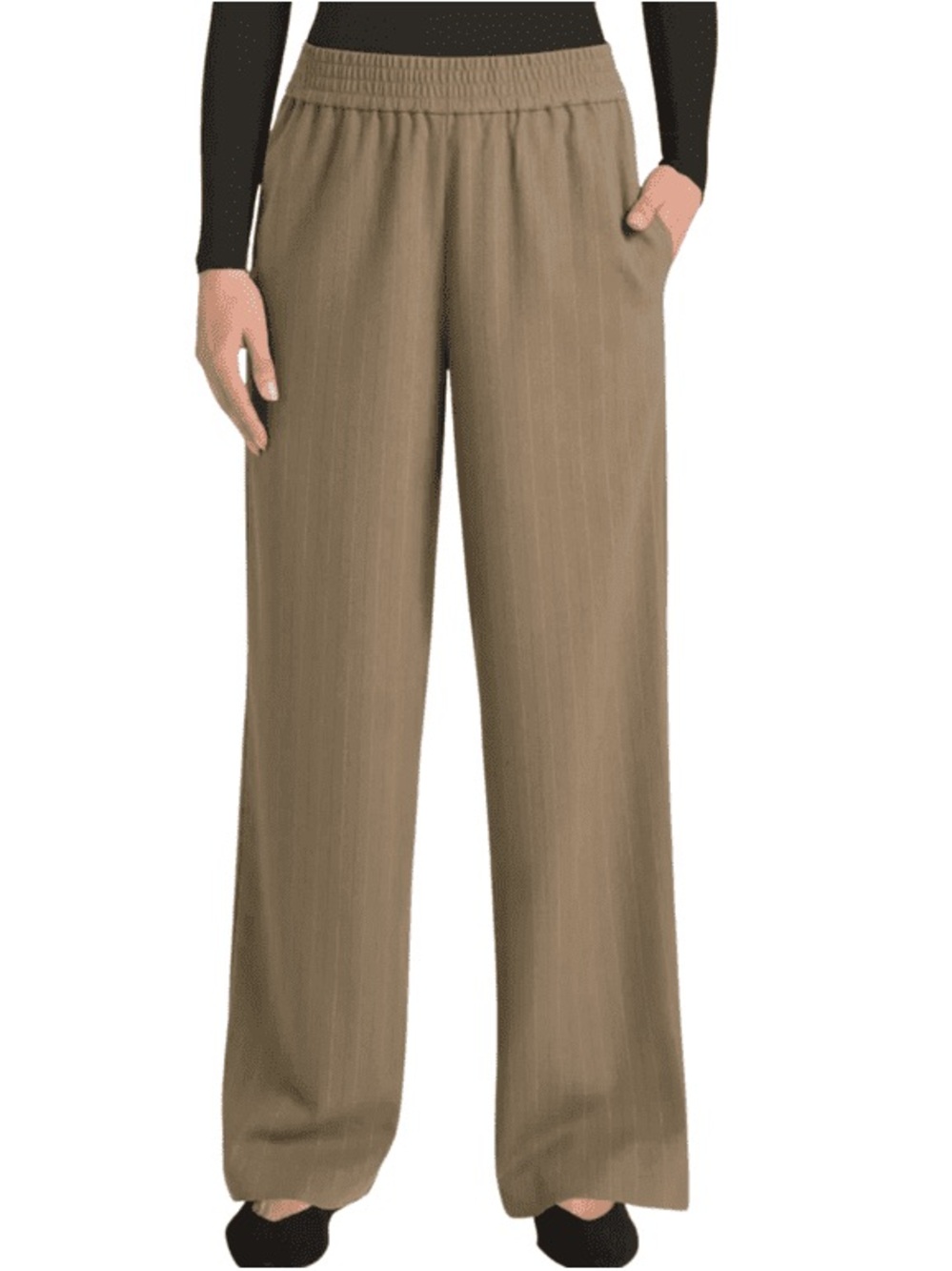 Matty M Women's Wide Leg Pant, Camel